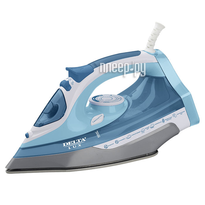 Электроутюг Delta Lux DL-712 White Grey Blue