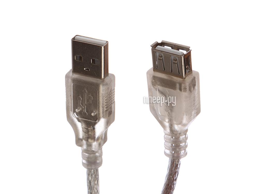 Кабель USB 2.0 Am-Af 0,75m (удлинитель) Gembird (CCF-USB2-AMAF-TR-0.75M)