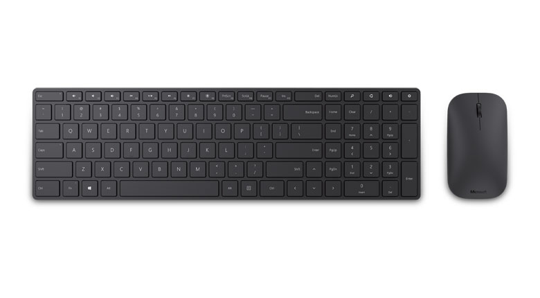 Клавиатура + мышь Microsoft Designer (7N9-00018), Bluetooth., черный, USB, RTL