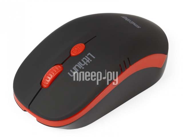 Mouse Wireless SmartBuy 344CAG (SBM-344CAG-KR) Black-Red