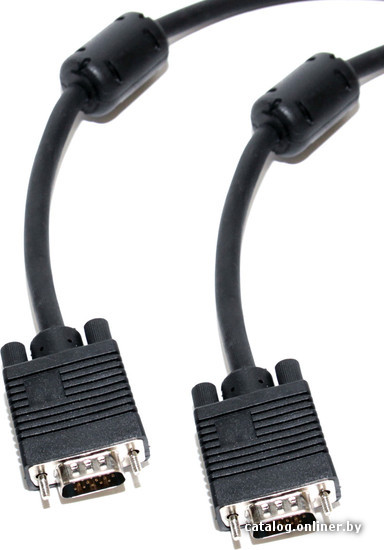 Кабель VGA 15m/15m 30.0м 5bites (APC-133-300) 15M/15M, 2 фильтра