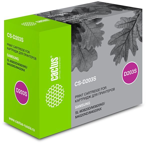 Картридж Cactus CS-D203S Black для SL-M3820D/M3820ND/M4020ND/M4020NX