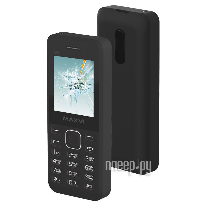 Мобильный телефон Maxvi C20 Black