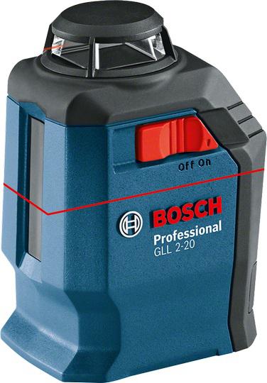 Нивелир Bosch GLL 2-20 + BM3 + кейс 0601063J00 (0.601.063.J00)