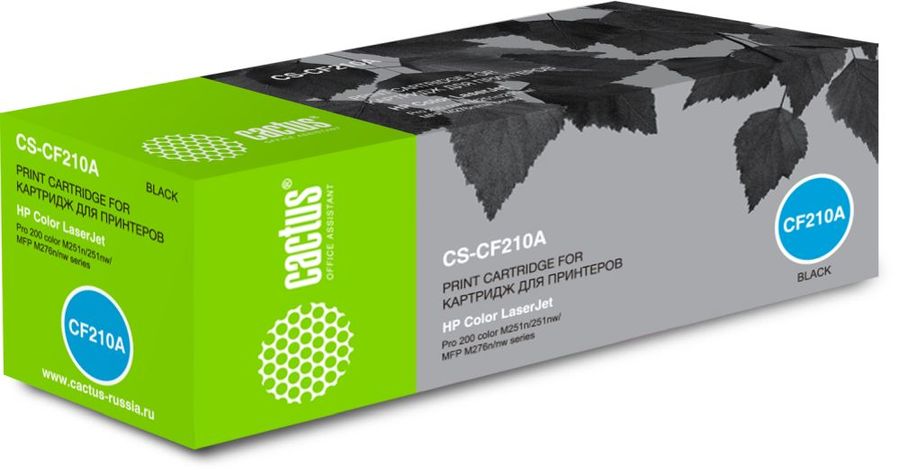 Картридж Cactus CS-CF210A для HP LaserJet Pro 200 M251/M276 Black