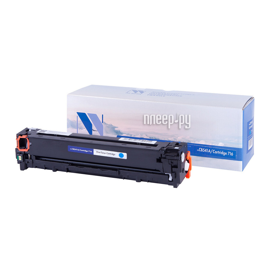 Картридж NV Print CB541A/CRG716 Cyan для HP LaserJet Color CP1215/1515/1518 1400k