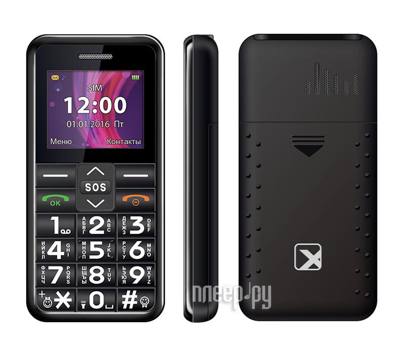 Мобильный телефон teXet TM-101 Black