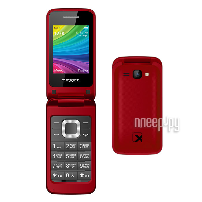 Мобильный телефон teXet TM-204 Red