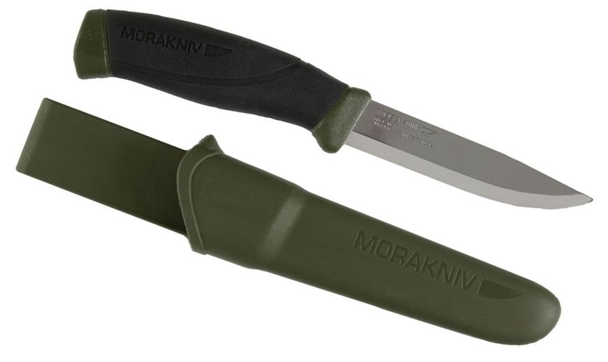 Туристический нож Morakniv Companion MG (C) Khaki - длина лезвия 104мм
