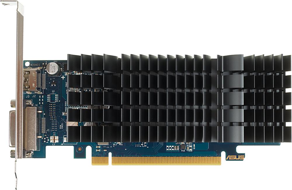 NVIDIA GeForce ASUS GT1030 (GT1030-SL-2G-BRK) 2GB DDR5 (64bit, Fansink, 1266(1506)/6008MHz) DVI HDMI RTL
