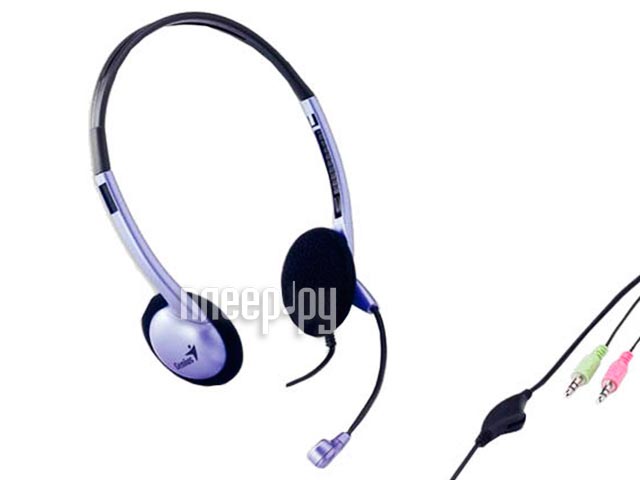 Наушники Genius HS-02B Silver 31710037100