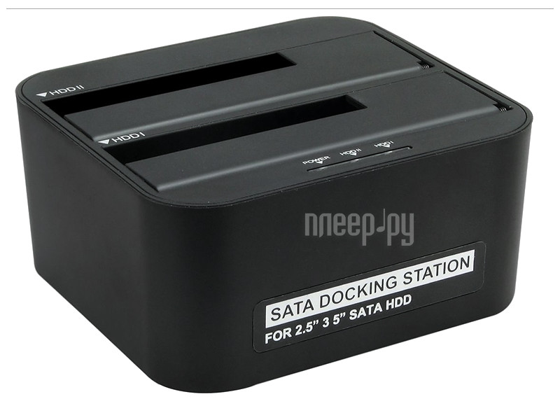 External case for HDD 3,5" AgeStar 3UBT6-6G Black (2.5/3.5", USB3.0) 