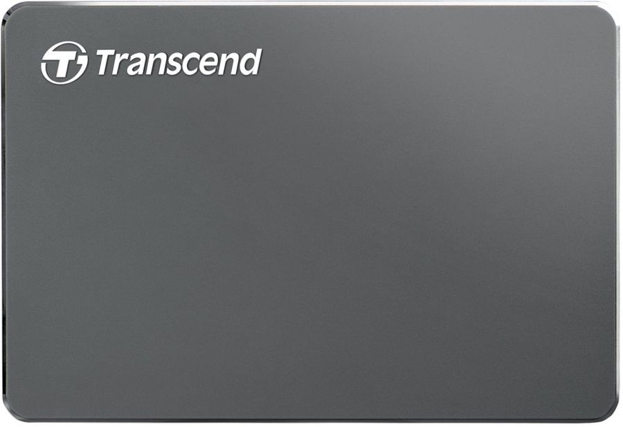 External HDD 2.5" USB3.0 Transcend 1TB StoreJet 25C3 (TS1TSJ25C3N) Gray RTL