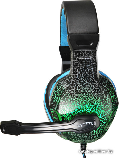 Наушники Oklick HS-L400G Zeus Blue