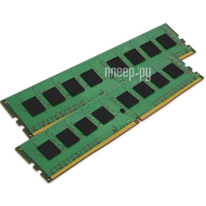 DDR4 16GB (2x8Gb) PC-19200 2400MHz Kingston (KVR24N17S8K2/16) CL17 RTL