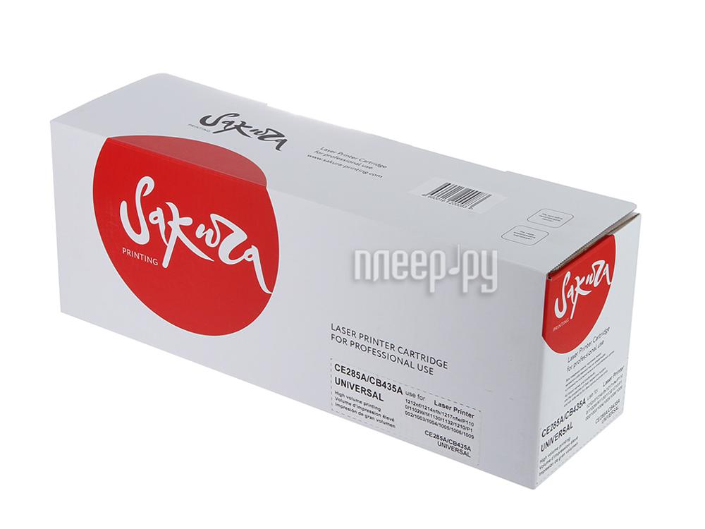 Картридж Sakura SACE285A/CE285A/CB435A для HP M1212nf/M1214nfh/M1217nfw/P1100/1102W/P1005/P1006 (SACE285A/CB435A/436A/725)