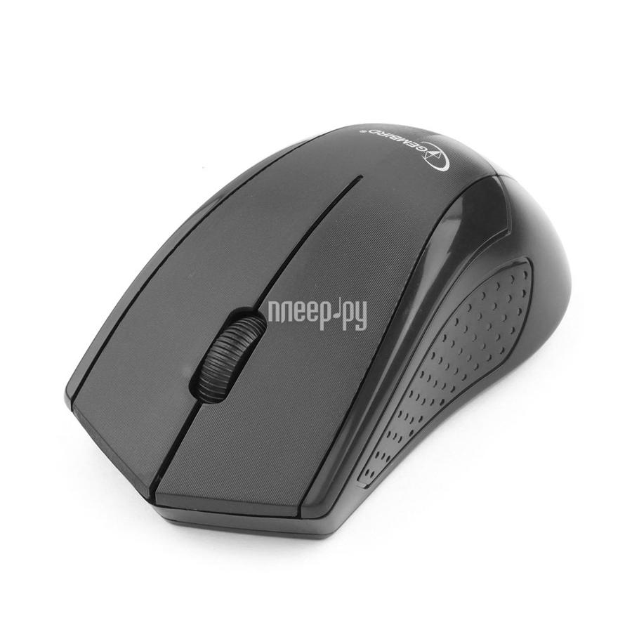 Mouse Wireless Gembird MUSW-305,  (черный, USB) RTL