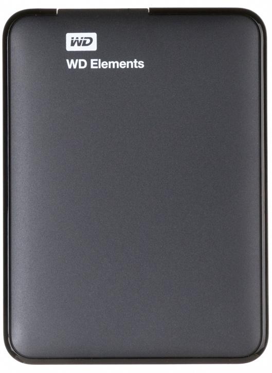 External HDD 2.5" USB3.0 WD 2TB Elements Portable (WDBU6Y0020BBK-WESN) Black RTL