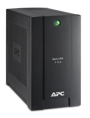 Источник бесперебойного питания APC Back-UPS 750VA (BC750-RS) RTL
