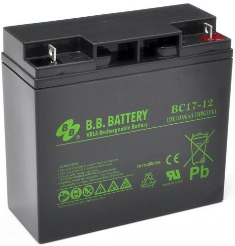 UPS Аккумулятор B.B. Battery BC 17-12 12V 17Ah BABC17-12