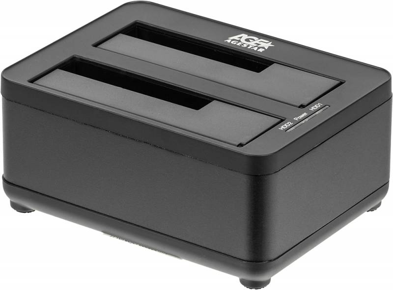 Док станция для HDD AgeStar 3UBT8 Docking Station 2.5"&amp3.5" HDD USB3.0 Black