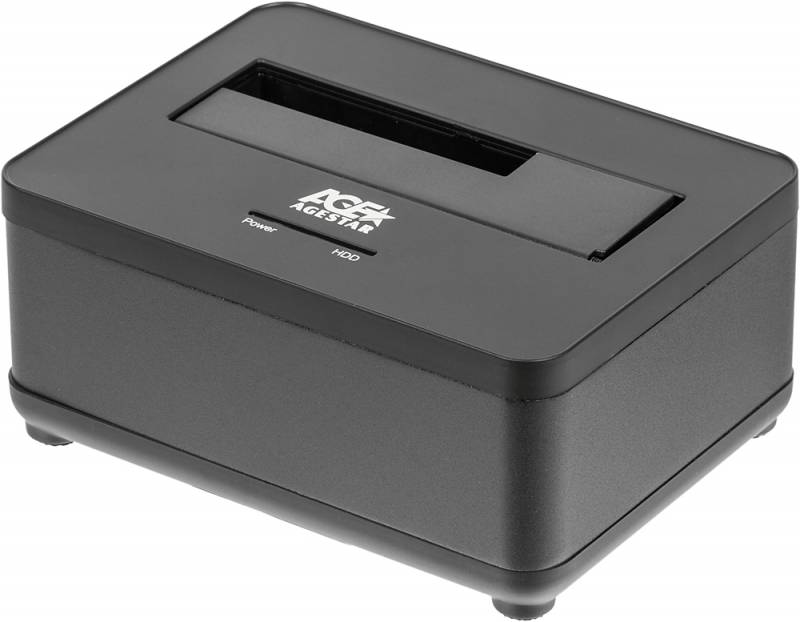 Док станция для HDD AgeStar 3UBT7 Docking Station 2.5"&3.5" HDD USB3.0 Black