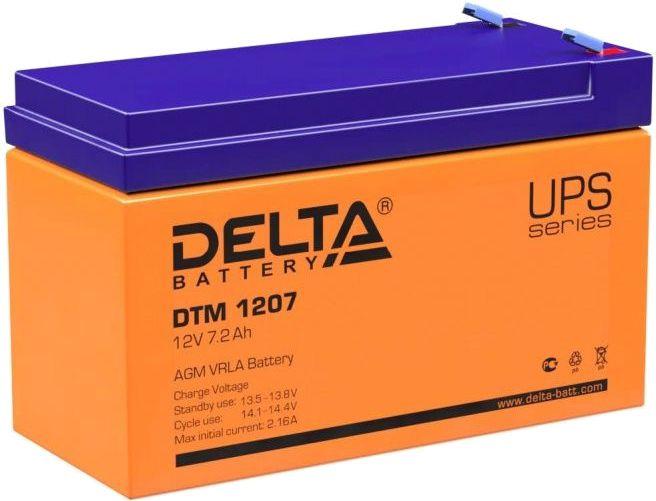 UPS Аккумулятор Delta DTM 1207 (12V, 7.2Ah)