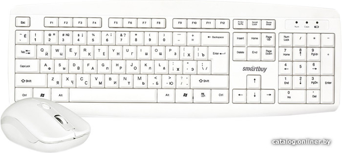 Клавиатура + мышь SmartBuy ONE (SBC-212332AG-W)
