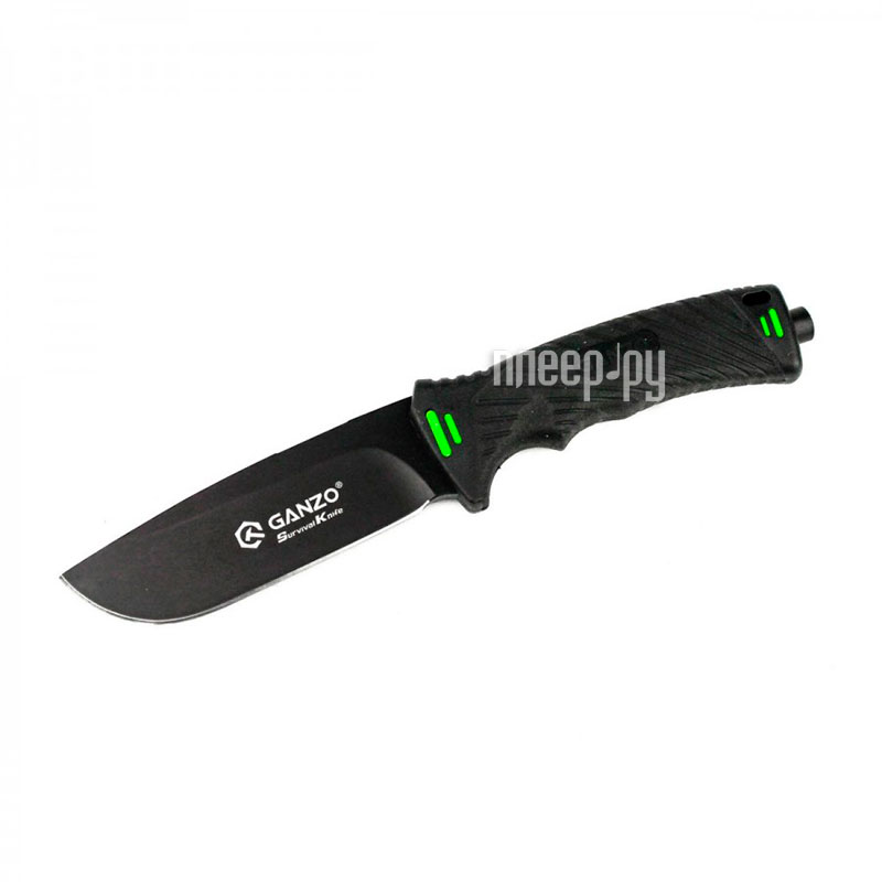 Туристический нож Ganzo G8012-BK - длина лезвия 115мм