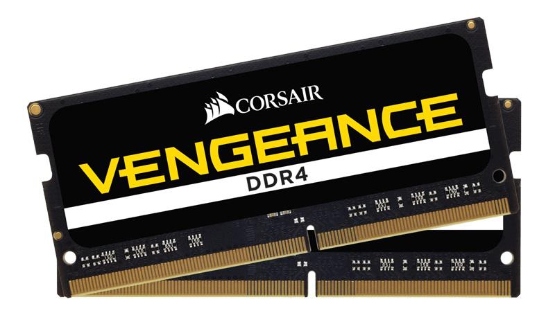 SO-DIMM DDR4 32GB KITof2 PC-21300 2666Mhz Corsair Vengeance (CMSX32GX4M2A2666C18) CL18 RTL