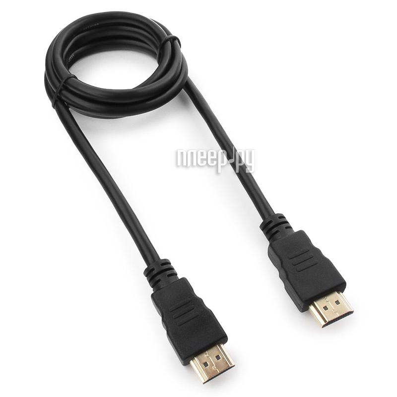 Кабель HDMI- HDMI Гарнизон 1.8m ver1.4, (GCC-HDMI-1.8М), M/M, черный, пакет