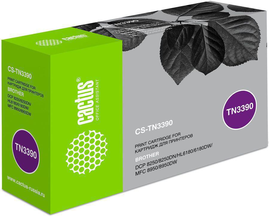Картридж Cactus CS-TN3390 Black для DCP-8250/8250DN/HL6180/6180DW/MFC-8950
