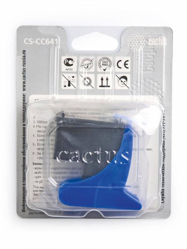 Картридж Cactus CS-CC641 Black для DJ D1663/D2563/D2663/D5563/F2423/F2483