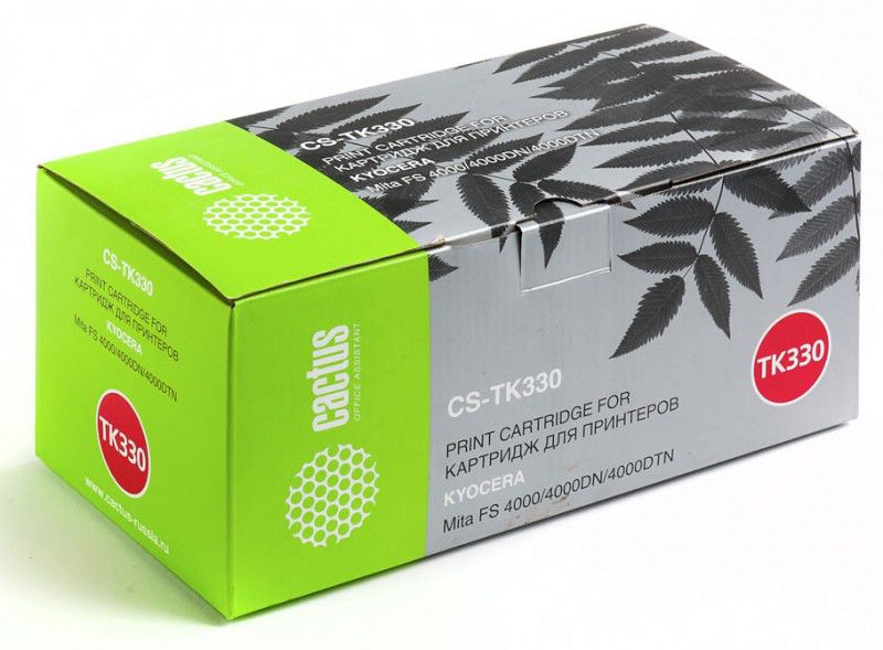 Картридж Cactus CS-TK330 Black для Mita FS 4000/4000DN/4000DTN