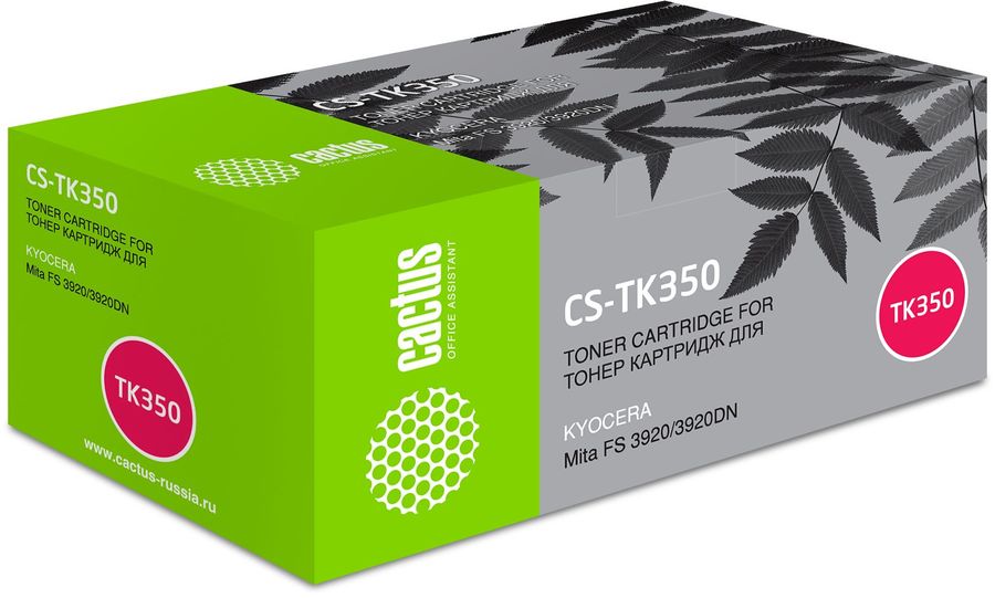 Картридж Cactus CS-TK350 Black для Mita FS 3920/3920DN