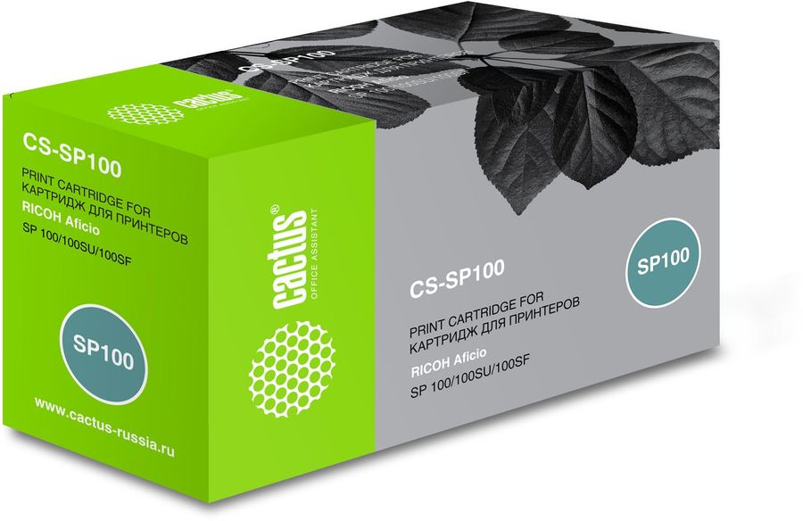 Картридж Cactus CS-SP100 Black для SP100/100SU/100SF