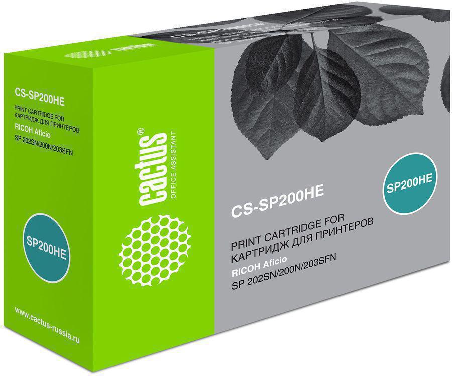 Картридж Cactus CS-SP200HE Black для SP 202SN/200N/203SFN