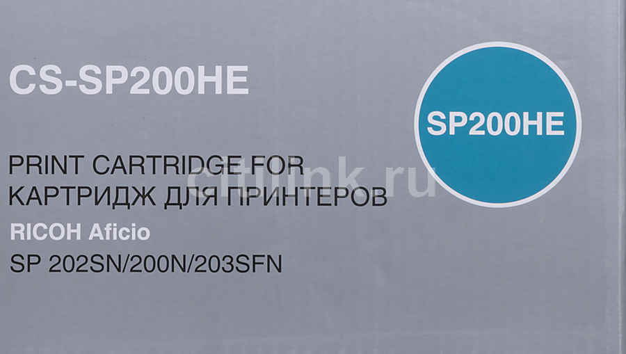 Картридж Cactus CS-SP200HE Black для SP 202SN/200N/203SFN