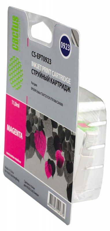 Картридж Cactus CS-EPT0923 Magenta