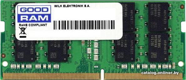 SO-DIMM DDR4 4GB PC-19200 2400Mhz Goodram (GR2400S464L17S/4G) 1.2V