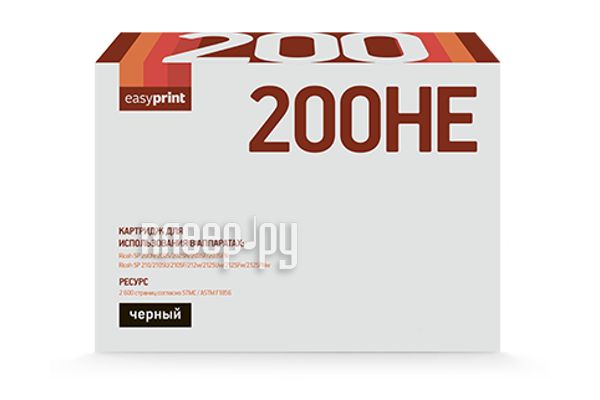 Картридж EasyPrint LR-SP200HE Black для SP200/202/203/210/212