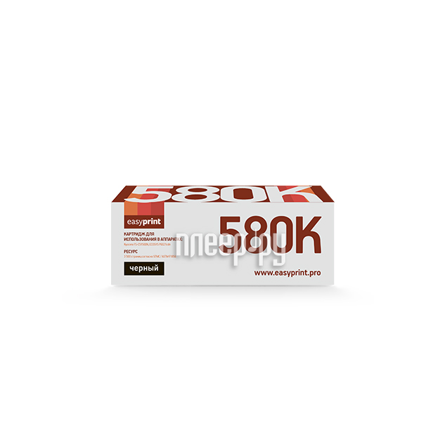Картридж EasyPrint LK-580K Black для Kyocera FS-C5150DN/ECOSYS P6021cdn