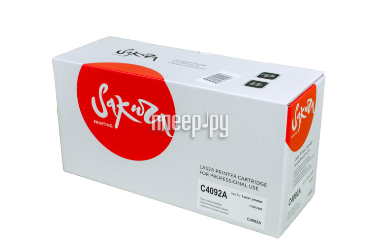 Картридж Sakura SAC4092A Black для HP 1100/1100a/1100 se/1100xi/1100a xi/3200/3200se/3200ase/3200