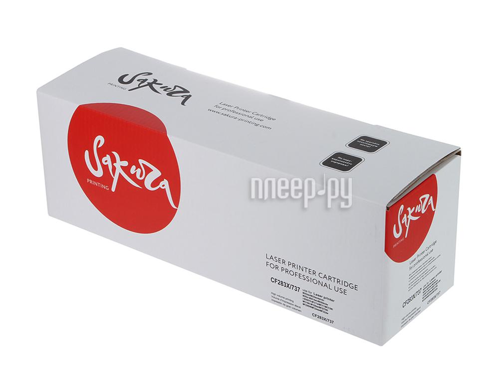Картридж Sakura SACF283X/737 / CF283X/737 для HP LaserJet Pro M201n/M201dw/M225dn/M225dw/M226/Canon MF211/MF212w/MF216n/MF217w/MF226dn/MF229dw